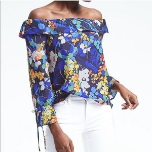 Banana Republic Off Shoulder Top